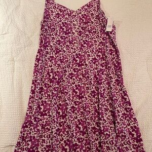 GAP Magenta Floral Sundress